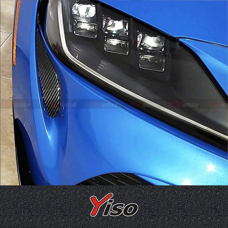 Suitable for Supra A90 Modified encirclement Carbon fiber Supra A90 Front bar wind knife