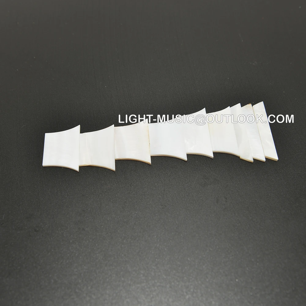 Guitar Block Fingerboard Fretboard Markers Inlay Pearl Shell Material 1.5mm/0.05'' Thickness