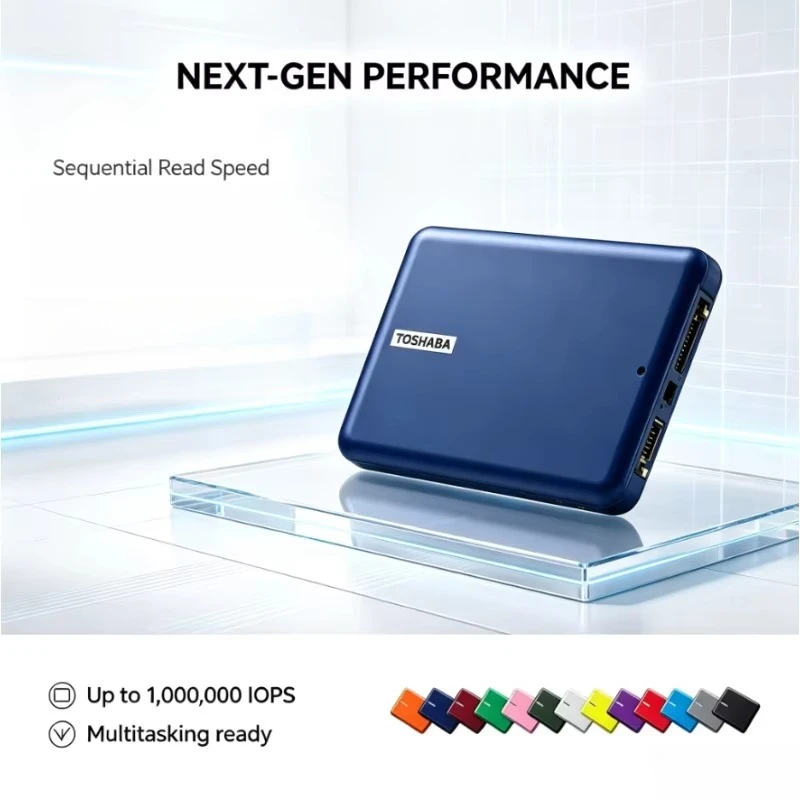 Original A5 Navy Blue/White/Army Green Portable External HDD USB3.0 High Speed Storage Hard Drive for Laptop File Data Backup