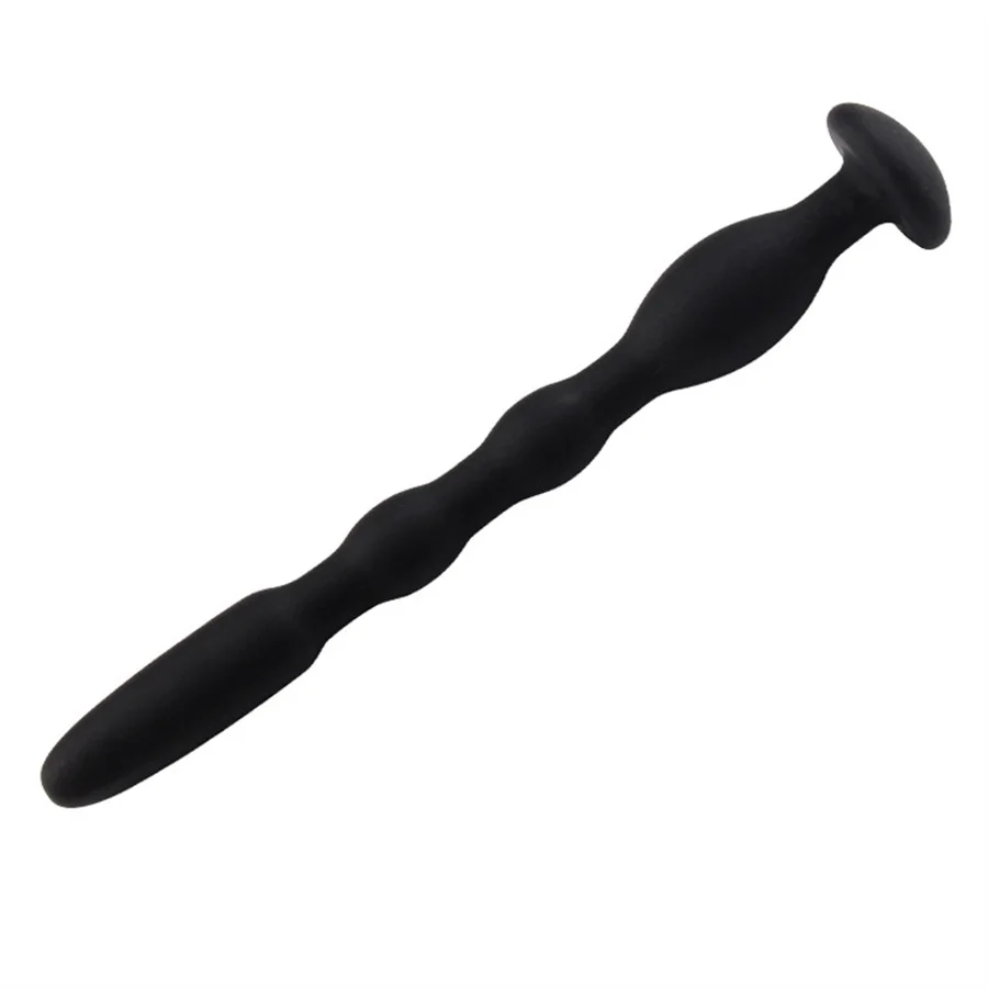 Masturbador masculino, catéter uretral de ojo de caballo, dilatador, tapón para pene, juguete sexual para hombres, múltiples cuentas, estimulan tapones con sonido uretral