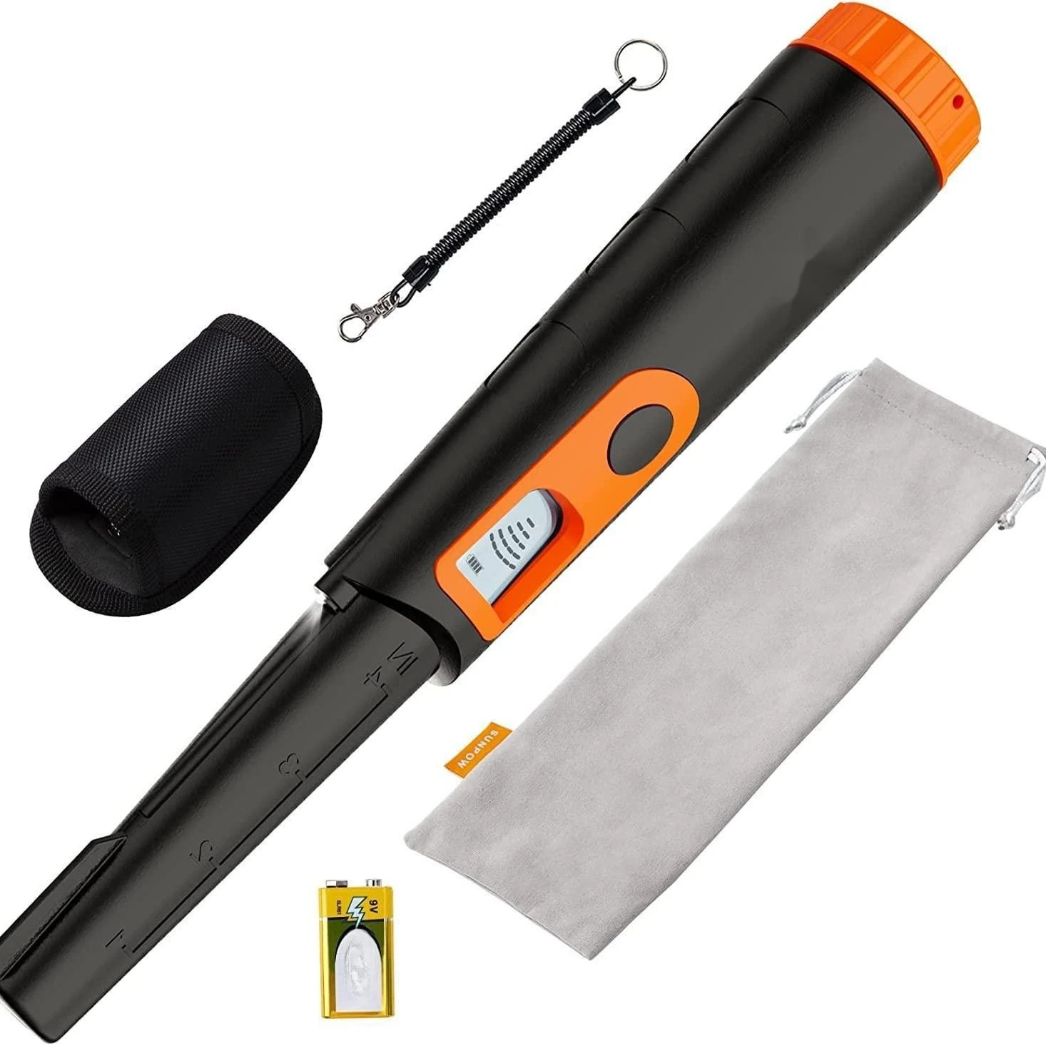 Detector Metal detector IP68-3 meters waterproof positioning rod Gold and silver treasure detector High sensitivity Portable