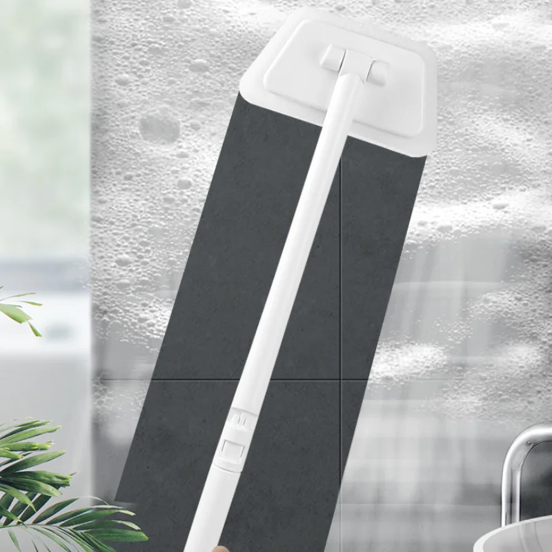 فرشاة تنظيف متعددة الوظائف ، دوران 90 درجة ، مقبض طويل ، جدار حمام ، حوض استحمام ، بلاط ، زجاج ، نوافذ