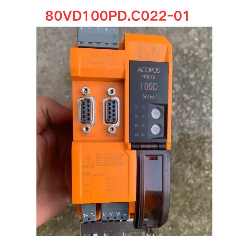 

Used 80VD100PD.C022-01 drive Functional test OK