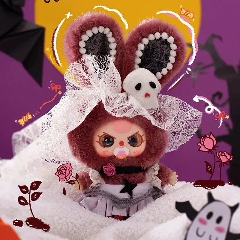 الجديد في المخزون الطفل ثلاثة قلعة الهالوين مغامرة صندوق أعمى لطيف أفخم دمية سطح المكتب زخرفة الكرتون أنيمي هدية الهالوين #4