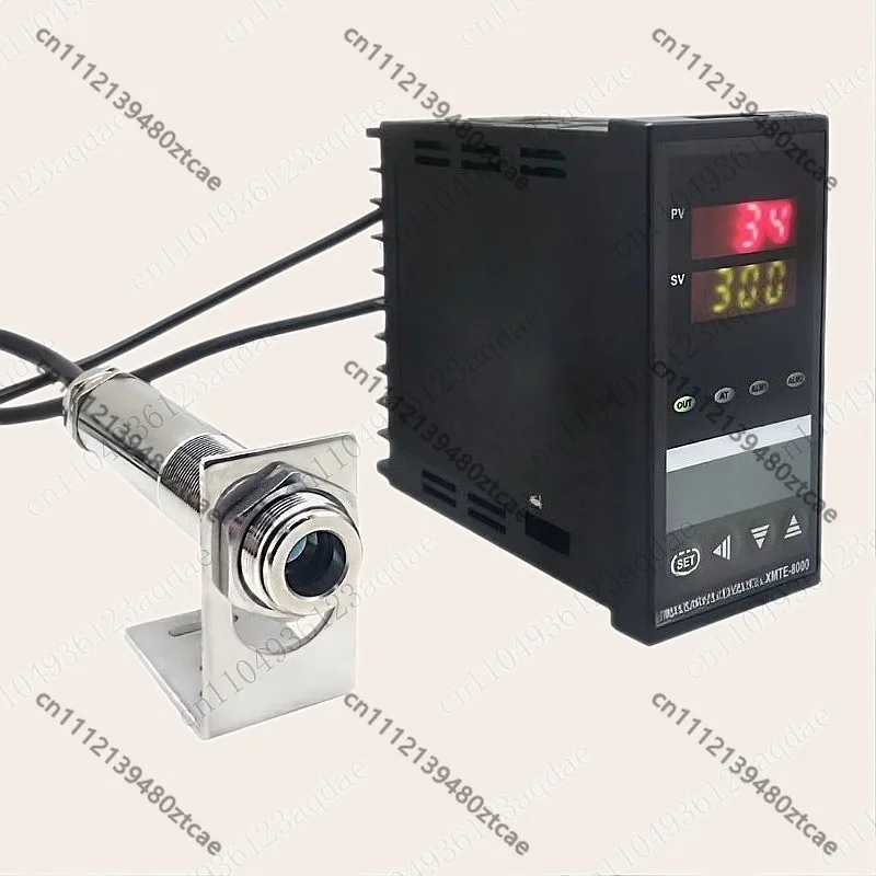 Digital Infrared Temperature Controller, 300°C-600°C Non-contact Waterproof Temperature Transmitter