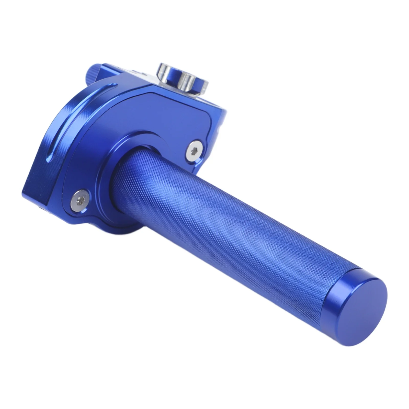 Motorcycle Accelerator Grip Cover Constructed from Aluminum Alloy Compatible with 7/8 inch 22 mm Handlebar Diameter