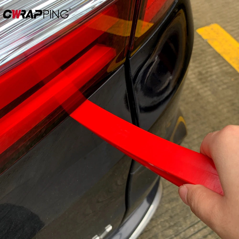 Alat Tangan Perbaikan Penghilang Penyok Tanpa Cat Panel Baji Pintu Mobil Merah untuk Perbaikan Pintu Otomatis Tebal Tukang Kunci Pompa Baji Otomatis Jendela