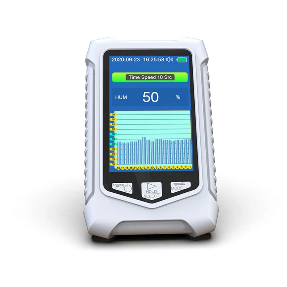 Medidor de ozônio inteligente multifuncional Analisador portátil O3 Sensor detector de gás Monitor de poluição da qualidade do ar