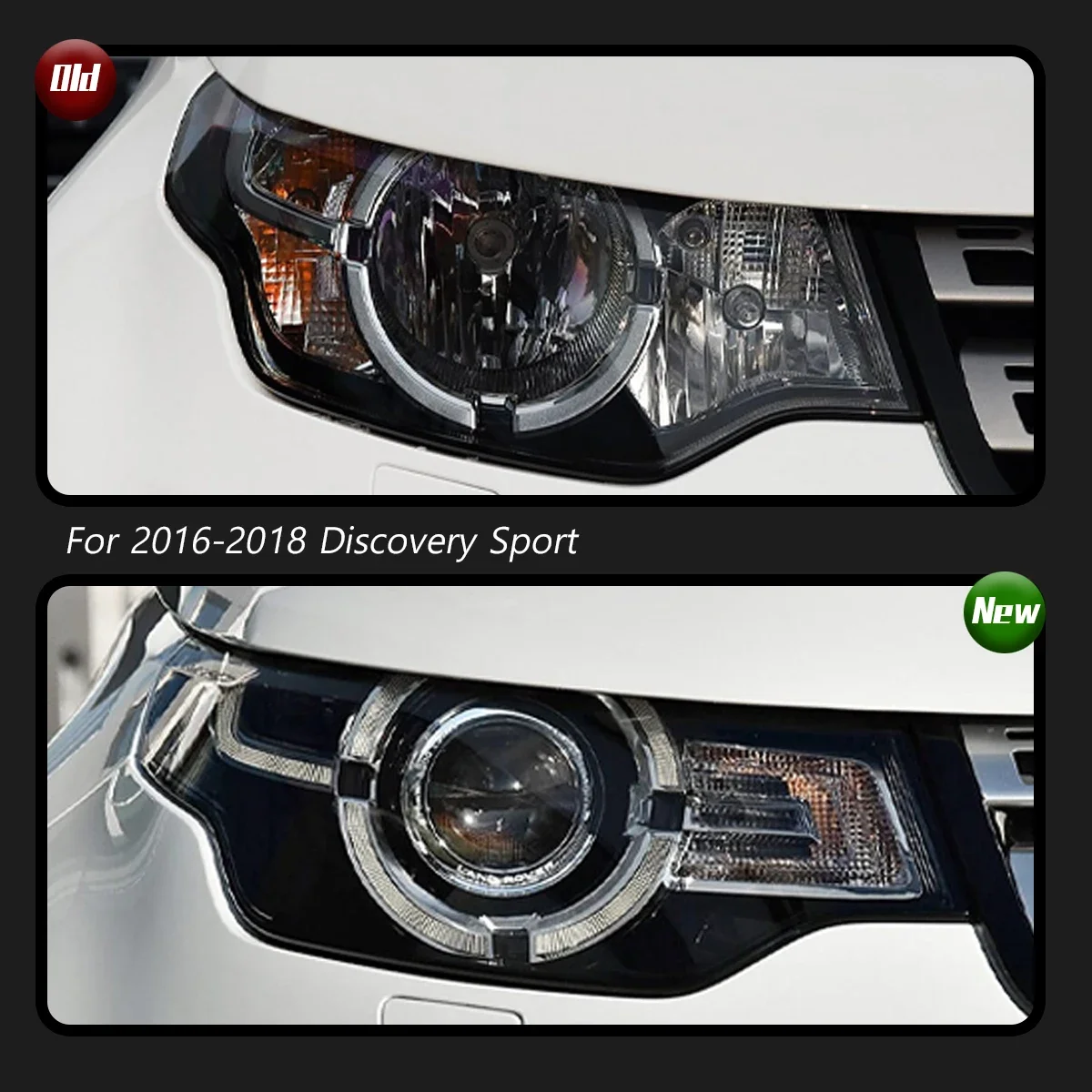 TYPY Dynamic Signal Head Lamp Automotive Accessories Upgrade Modified New LED For Discovery Sport 2016-2018 Headlights