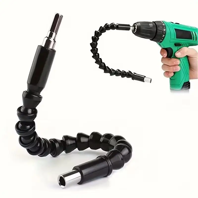 New Sale Universal Bendable Drill Extension Shaft Set Flexible Design For Tight Space Home Repair And Car Maintenance
