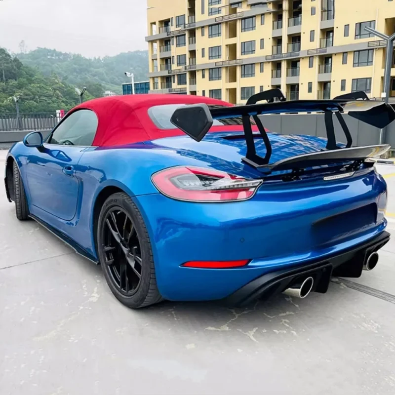 

High Quality Unpainted Resin PP Rear Bumper Lip Spoiler Assembly for 981