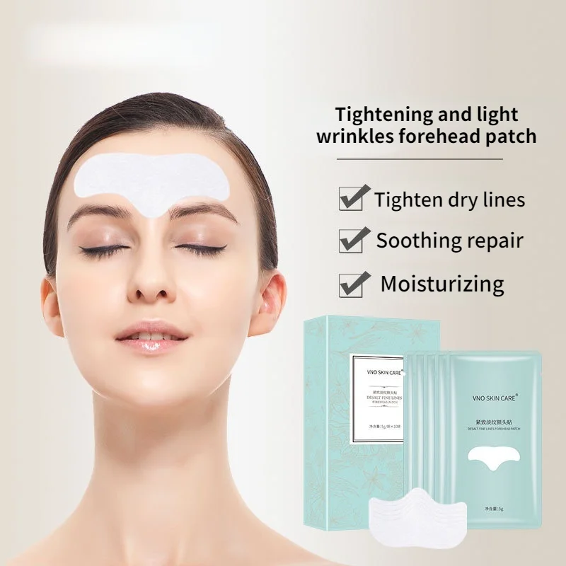 Forehead Line Removal Gel Patch Anti Wrinkle Forehead Firming Mask Frown Lines Treatment Stickers Anti-Aging Lifting Skin Care