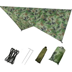 Sun Shelter Canopy Tent Accessories Rainfly Cover Survival Gear Hammock Tarp