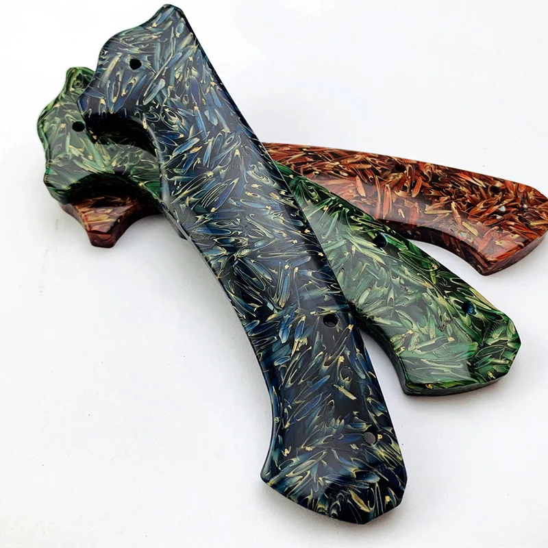 Rice Husk Composite Resin Handle Material & Scale for Homemade/DIY Handicraft Knife Handle Making 135x40x8mm