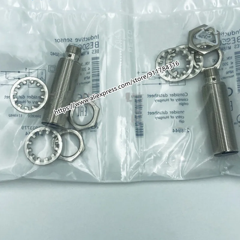 

3Pcs New Balluff Proximity Switch BES007L BES M18MI-NSC80B-S04G M12MI-PSH80B-S04 M12MI-PSH80B-S04G Three-Wire NPN Normally Open