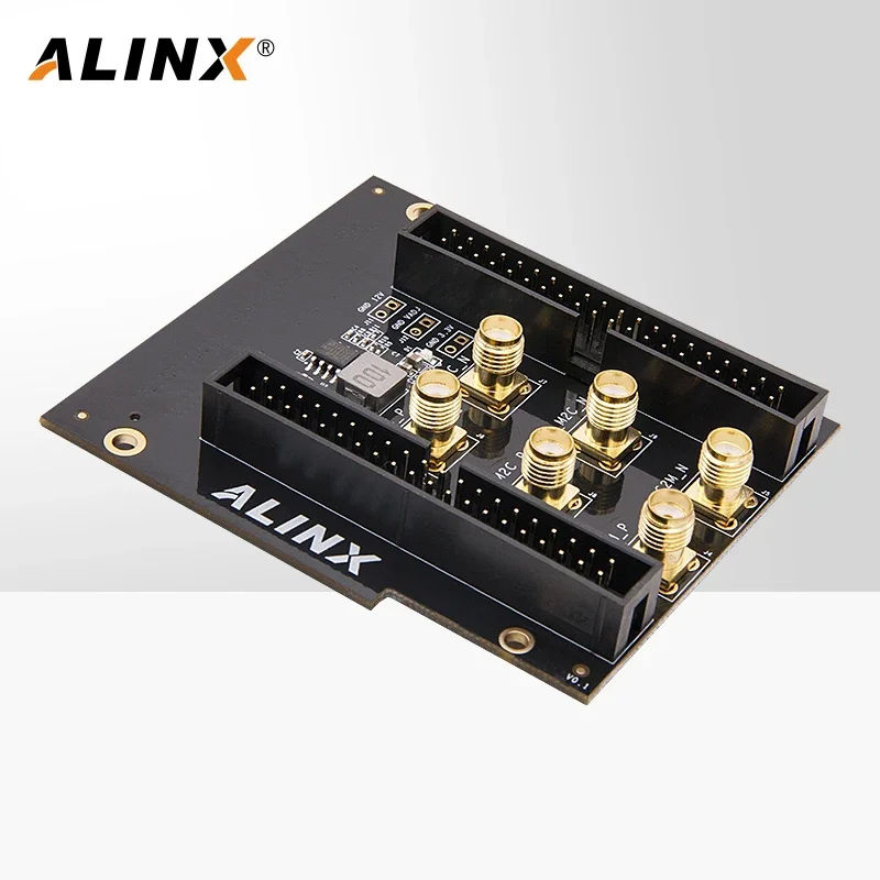 ALINX FL1010: FMC LPC Interface to 40-Pin Expansion Ports Interface Adapter Board  FMC Daughter Board for FPGA Board