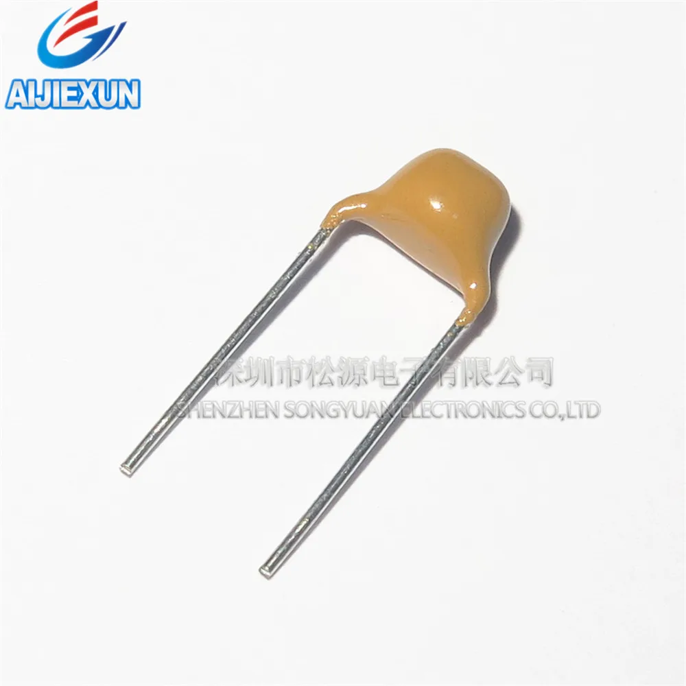 50Pcs leaded multilayer ceramic capacitor 1NF 50V 1% in stock 100%New and original