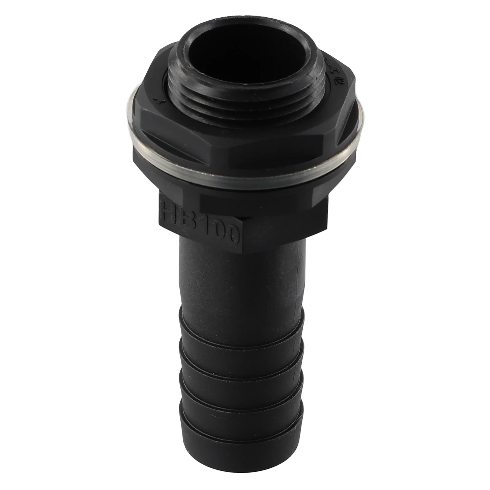 

High Quality Overflow Connector Pipe Easy To Install Quick Quick Connector 1in Barb 3/4in BSPM Thread Nut & Washer