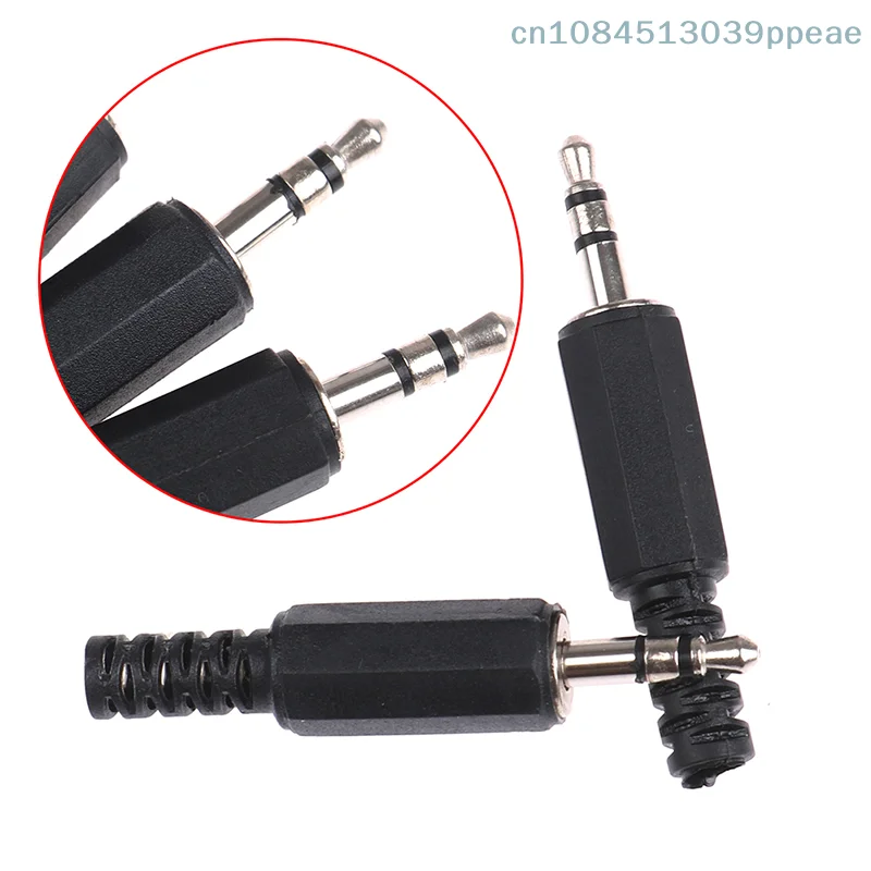 1/5 Stück 3,5 mm 1/8 Zoll Audio Stecker Jack Adapter Stereo Stecker Kopfhörer Stecker