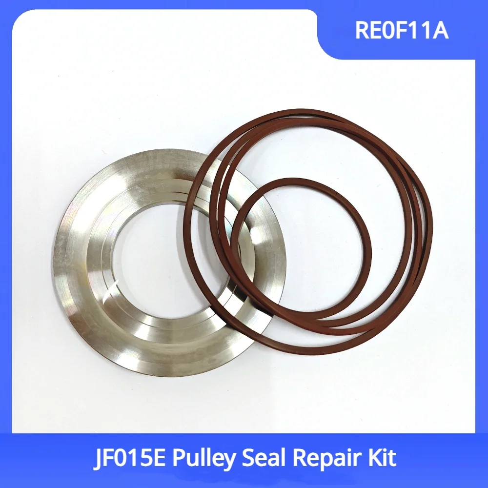 

RE0F11A JF015E CVT Transmission Pulley Seal Kit With Metal Piston Rubber Ring Kit Pulley Repair Kit Fit for Sylphy Sunny Swift