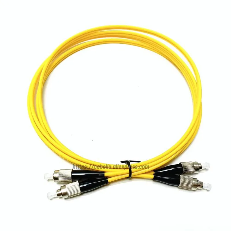 

Волоконно-оптическая перемычка LC/APC к LC/UPC 2 м, одномодовый дуплексный оптоволоконный патч-корд, двухъядерный, 2,0/3,0 мм