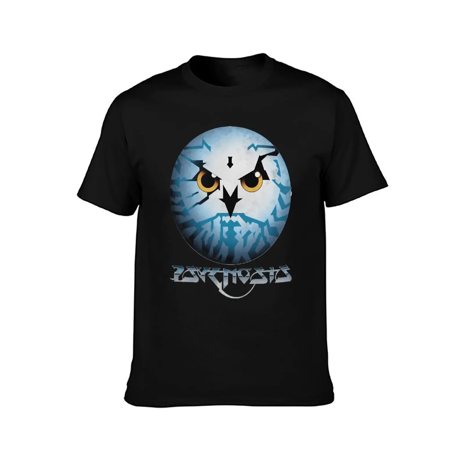 Psygnosis Vintage Logo Tri-Blend T-Shirt, Summer Casual Cotton Tee, Oversized Streetwear Tops, Vintage Graphic Print