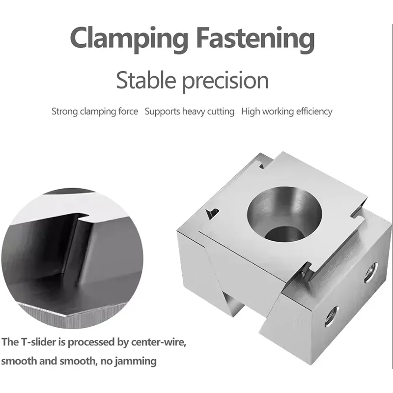 New OK Fixture Wedge M6 M8 M10 Expansion Machine Tabletop Adjustable Side Fixed Clamp Sculpture Carving Tool Model Figures
