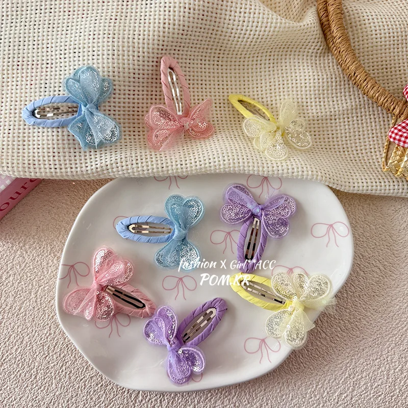 new-butterfly-sweet-sequins-sparkling-side-girls-hairpin-beautiful-hairpin-girl-heart-hair-accessories-card