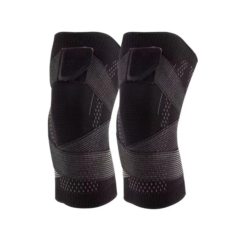 POPULAR-2 PCS Sports Unisex Knee Pads, Meniscus Protectors, Knee Compression Sleeve,Knee Wrap,Sports Fitness Parts,M
