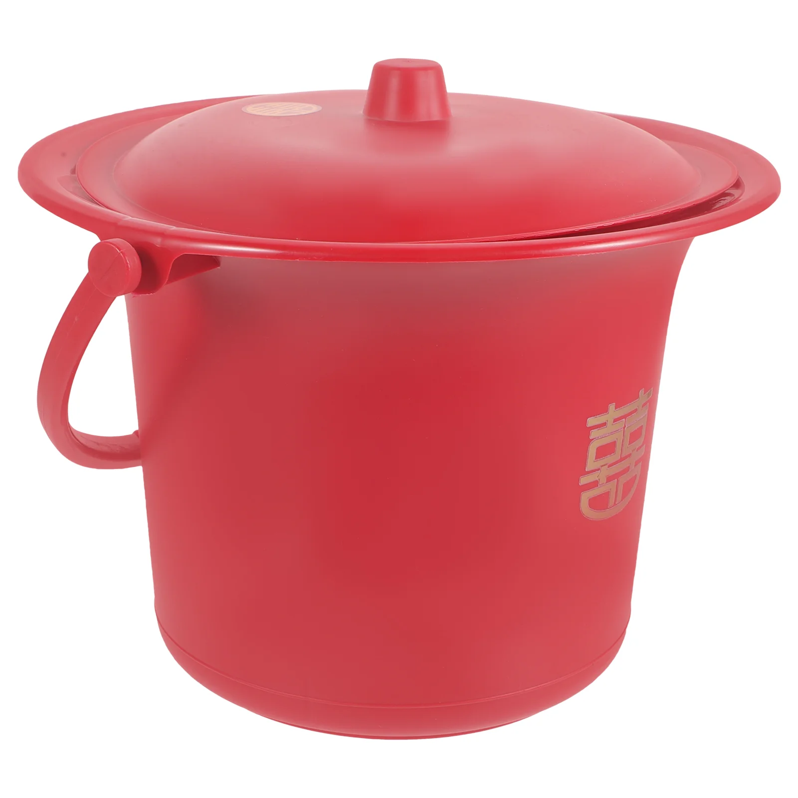 

Travel Urinal for Kids Spittoon Bucket Practical Potty Chinese Style Red Pp Elder