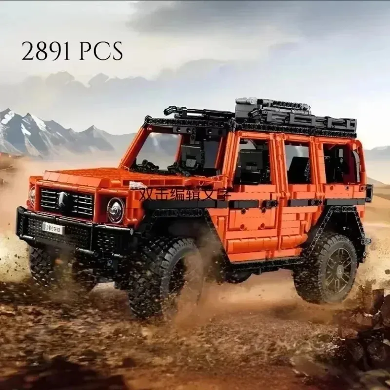 

2891PCS Technical High-tech1:10 G500 Professional Line Set Classic Off-Road Car Building Blocks For Children Boy Birthday Gifts