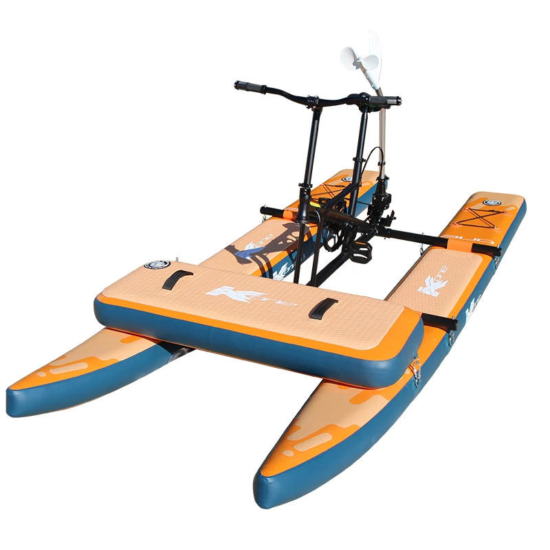 High Quality Sea water floating outdoor inflatable floating sea bike water bikes bicycle prices