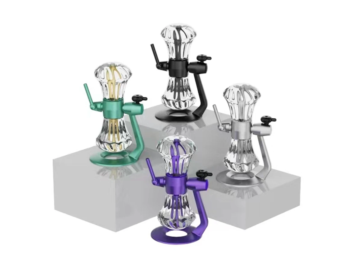 Hourglass Gravity Water Smoke Glass Rotary Water Smoke gravity hookah