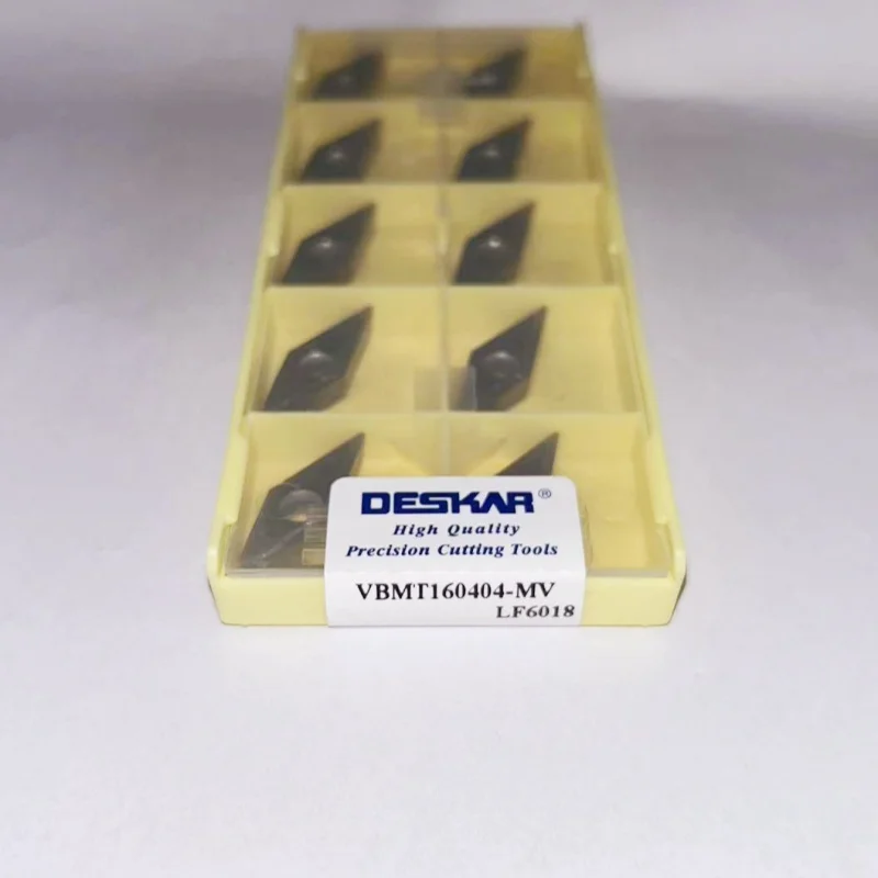 VBMT110308-MV LF6018/BMT160404-MV LF6018 /VBMT160408-MV LF6018 CNC milling blade Carbide inserts 10Pcs