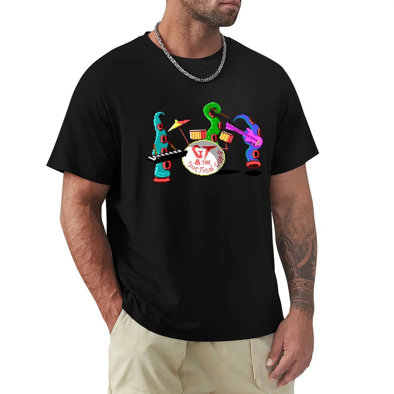 

Maniac Mansion Pixel Style For Fans T-Shirt oversized t shirt croswit shirt man basketball graphic tees plus size men clothing