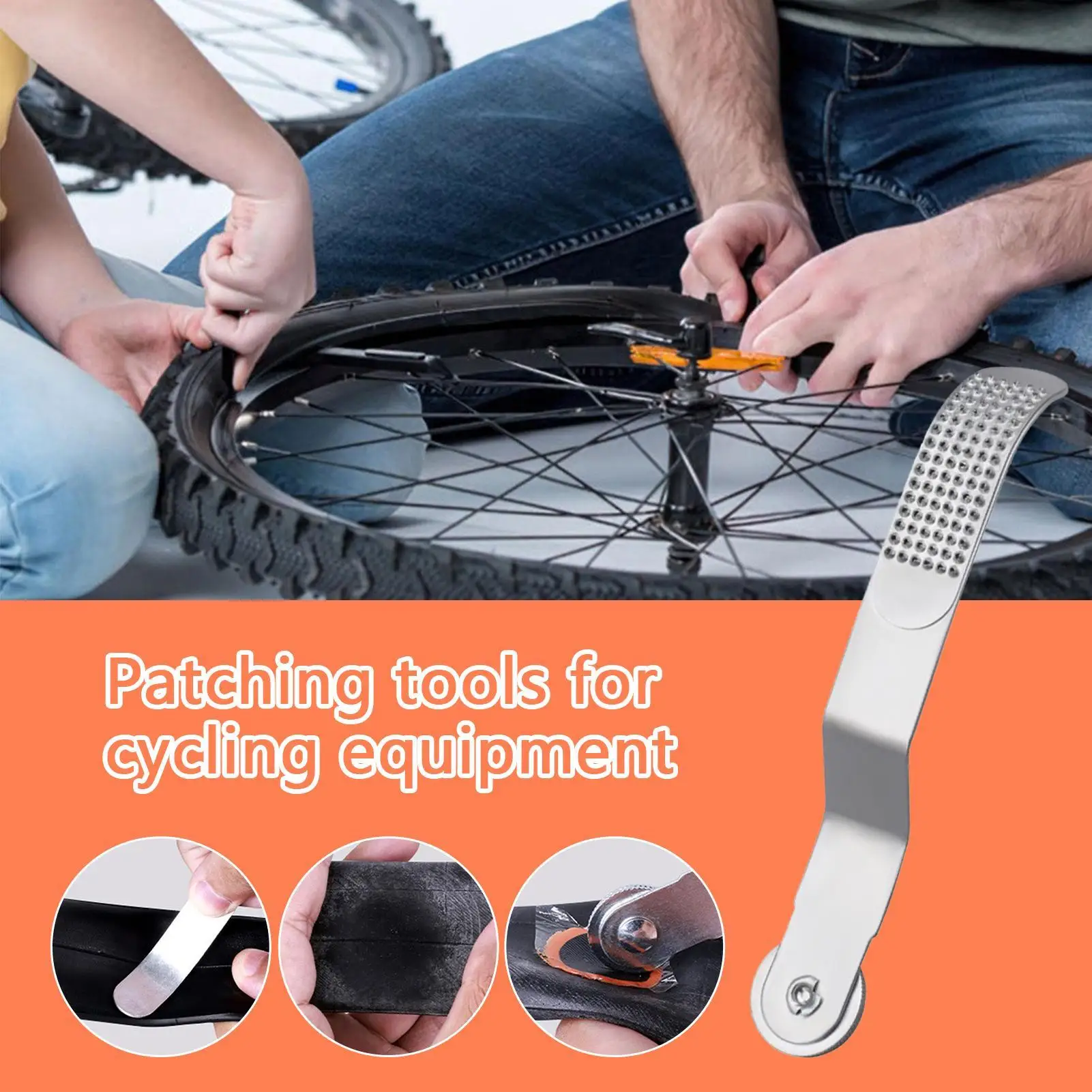 Tire Patch Tools Tire Changing Tools High-strength Sidewall Reamer Flat Wheel Driver For RV Trailer Roadside Farm Tractor Fixes