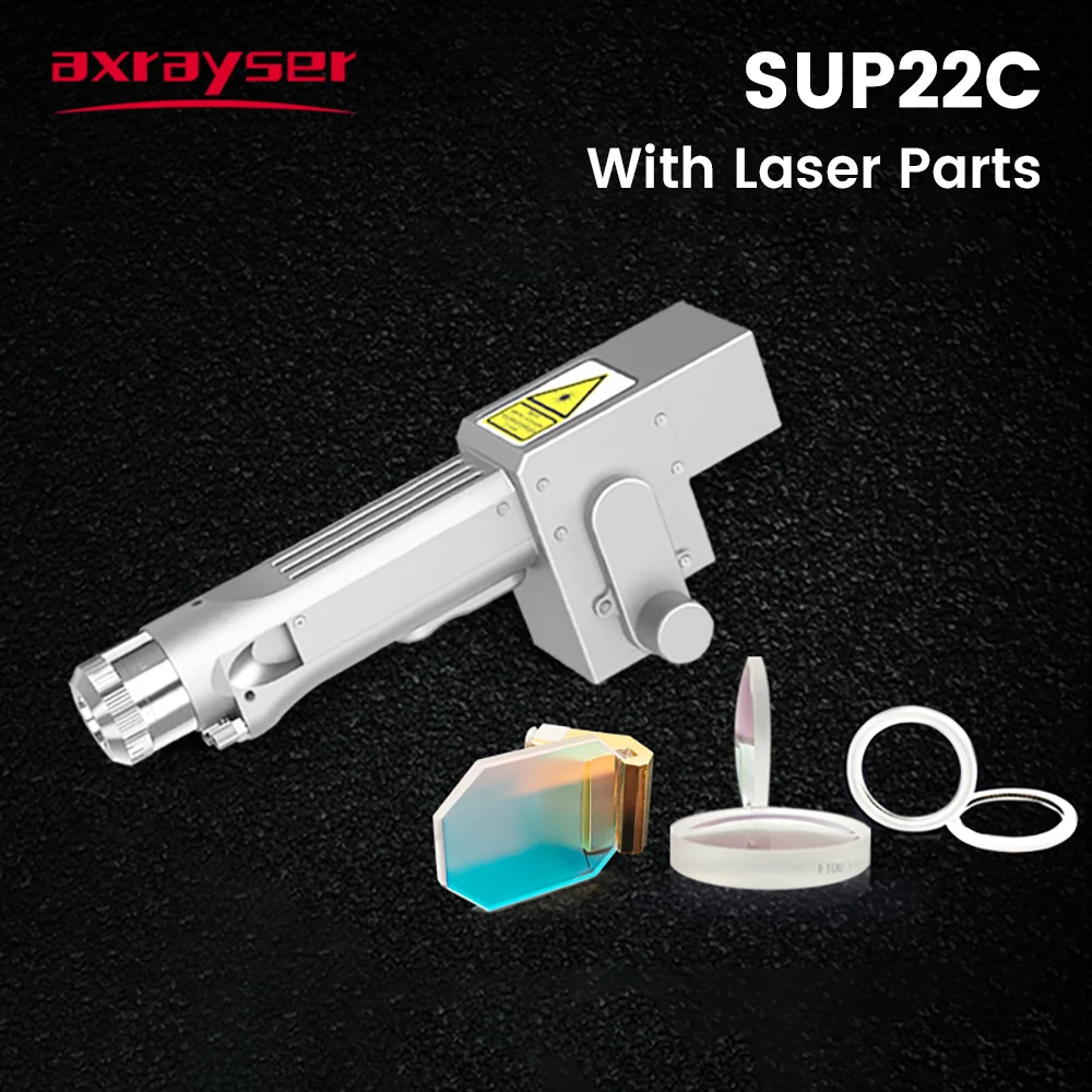 SUP22C Laser Cleaning Head Parts 30×5 Protective Lens Collimating Lens D16x5 Focus Lens D30x3.5 F400 F800 Oscillating Motor