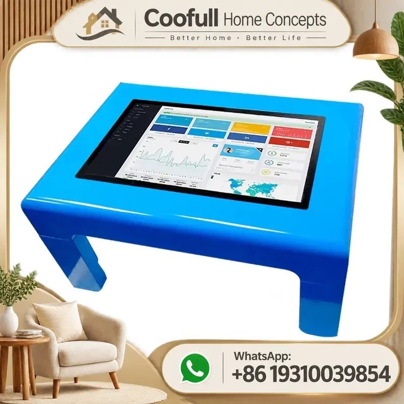 32 Inch Smart Interactive Touch Screen Coffee Table For Kids Educational Learning Game Furniture Home Living Room