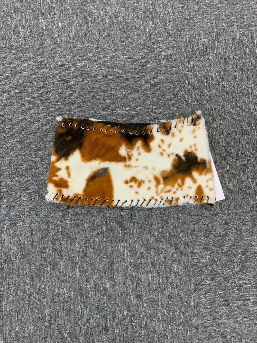 falda Ajustada de Cintura Baja con Cinturón, Estilo Retro Y2K, Estampado de Vaca Lechera, Informal y Moderna para Mujer