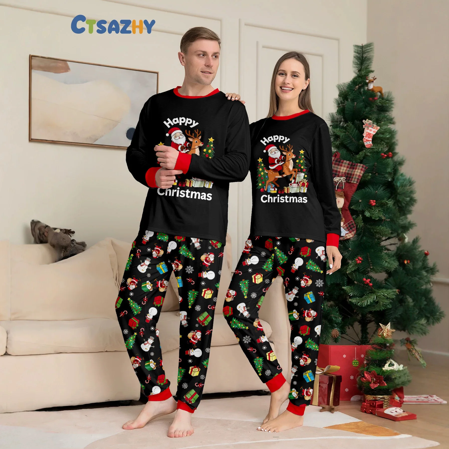 Winter Clothing Looks - 2026 Новогодние семейные комплекты одежды с