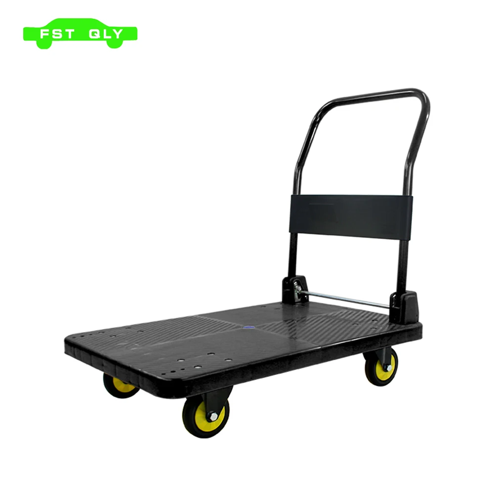 1100 lb. Capacity Platform Cart Heavy Duty Dolly Folding Foldable Moving Warehouse Push Hand Truck Wheel