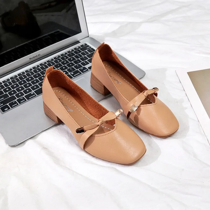 Damskie mieszkania baletowe buty miękka skóra damskie płytkie wsuwane mokasyny Bow-knot Casual płaskie buty dla kobiet Zapatos Mujer D244