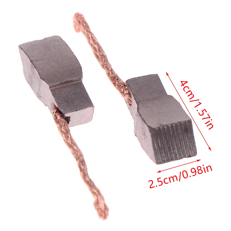 New 10pcs Automotive Fan Motor Brushes Carbon Brushes Automotive Electronic Fan Motors DC12V 24V 48V DC