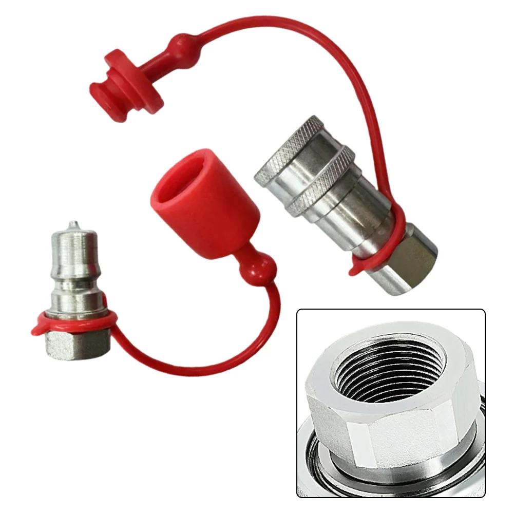 

Carbon Steel B Series Quick Couplings for For agricultural Hydraulic Use with NPT Thread Ball Locking Mechanism