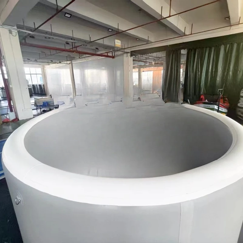 High-quality and durable rectangular PVC inflatable children's swimming pool, giant Epoxy design, portable and waterproof