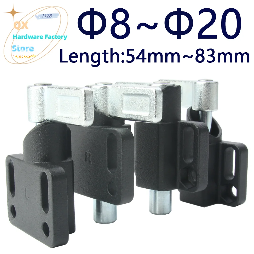 

QX247 Mounting Flange Locking Plunger Carbon Steel/Stainless Steel L-handle Retractable Indexing Plunger Φ8/Φ10/Φ12/Φ14/Φ16/Φ20