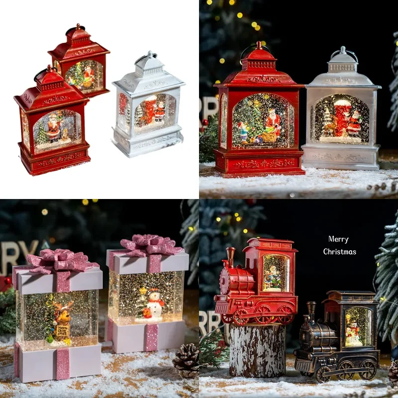 Christmas Music Snowflake Lights Decorations Scene Event Arrangement Props Ornaments Pendants