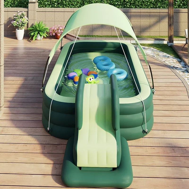 

New portable collapsible inflatable swimming pool for children and adults