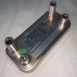 0.3P0.2p0.5 P Chiller Evaporator Stainless Steel Plate Heat Exchanger Compressor Prohibited for Fish Farming