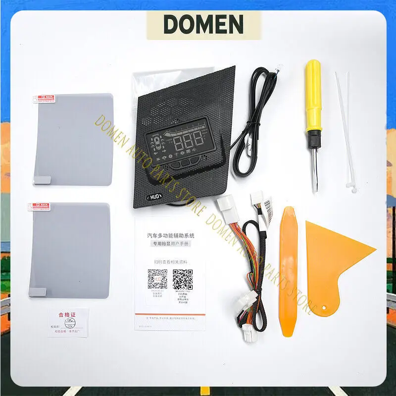 DOMEN Only LHD! For Toyota RAV4 2019 2020 2021 2022 2023 2024 2025 Car Accessories Head Up Display HUD 1 Set Not For Prime !
